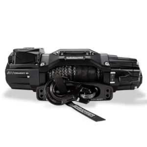Bushranger COVERT 10,000lb Synthetic Rope Winch – 12V