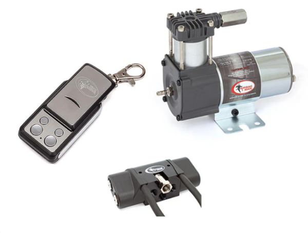 Dual wireless air suspension control kit with AC8002 compressor