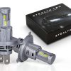 Stealth LED H4 Headlight Bulb Pair – 2800 lumens