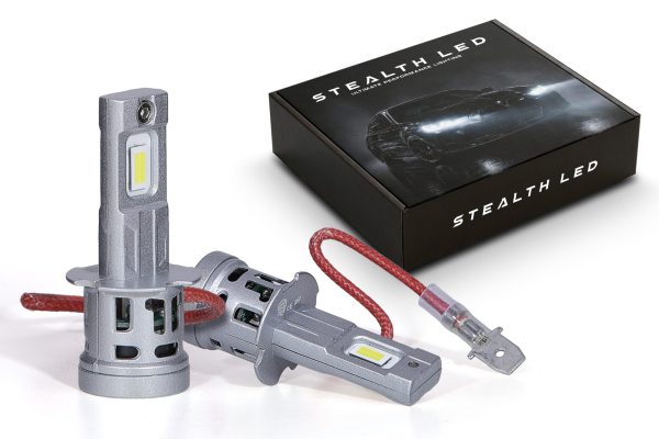 HL006-01.jpg Stealth LED H3 Headlight Bulb Pair – 2800 lumens