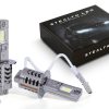 Stealth LED H3 Headlight Bulb Pair – 3200 lumens