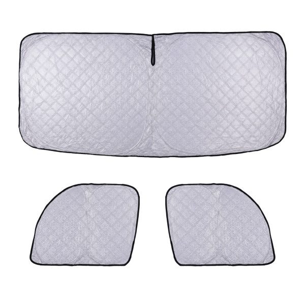 Ford Transit Custom MK1 Facelift 2018-2023 3pc Front & Side Sunshades