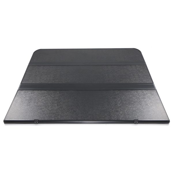 SWTC019-01.jpg Toyota Hilux Travo 2026+ Black Tri-Fold Hard Tonneau Cover
