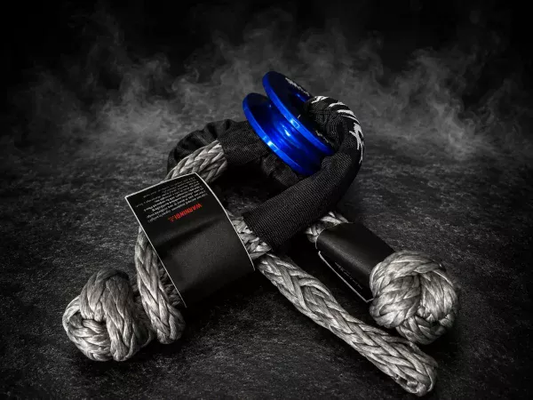 DNA4X4 soft shackles high strength and recovery ring for synthetic winch rope