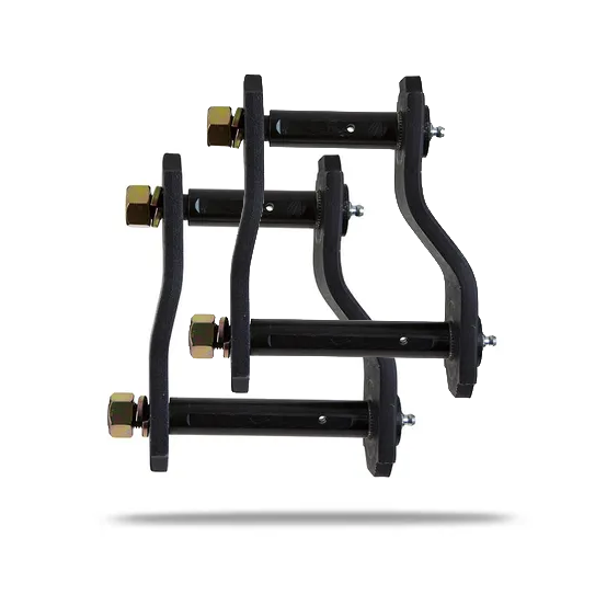 Pedders Greasable Shackle Kit Pair With Upper Shackle Bushes Volkswagen Amarok 2.0 Turbo MK2 2023-Onward