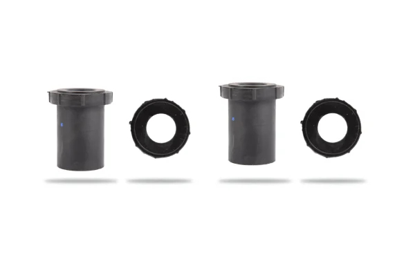Pedders Rear Rubber Urethane Lower Leaf Spring Shackle Bush Kit Mitsubishi L200 4WD, MJ (T Bar Frt) 1991-1996 - 540042