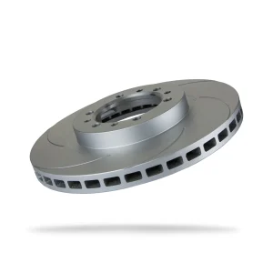 6202770SGL.webp Pedders Front Left 276mm Slotted Geomet Coated Brake Rotor Mitsubishi L200 4WD, K74 1996-2006