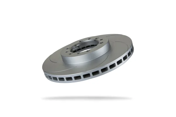 6202770SGL.webp Pedders Front Left 276mm Slotted Geomet Coated Brake Rotor Mitsubishi L200 4WD, K74 1996-2006