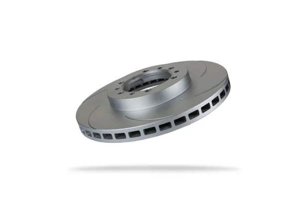 6202770SGR.webp Pedders Front Right 276mm Slotted Geomet Coated Brake Rotor Mitsubishi L200 4WD, K74 1996-2006
