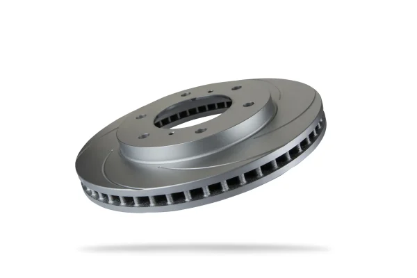 Pedders Front Right Slotted Geomet Coated Brake Rotor Mitsubishi L200 4WD, MQ 2015-2018