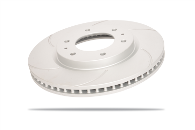 6212234SGL.png Pedders Front Left 320mm Slotted Geomet Coated Brake Rotor Mitsubishi L200 4WD, MR 2018-Onward - 6212234SGL
