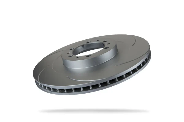 6213050SGR.webp Pedders Front Right 314mm Slotted Geomet Coated Brake Rotor Mitsubishi L200 4WD, K74 1996-2006