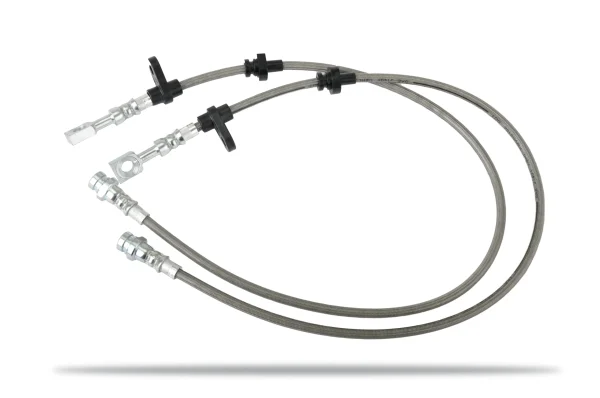 Pedders Front Extended Braided Brake Hose Kit Mitsubishi L200 4WD, MQ 2015-2018