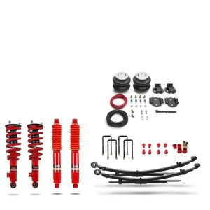Pedders Heavy Duty Load Carrying and Towing Suspension Kit With supplementary airbags Mitsubishi L200 4WD, MN ML B40 2006-2015