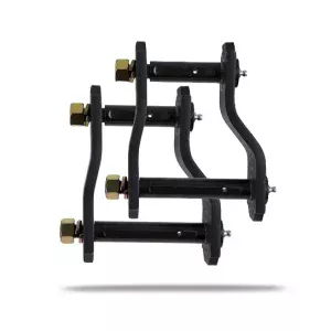 Pedders Greasable Shackle Kit Pair With Upper Shackle Bushes Volkswagen Amarok 2.0 Turbo MK2 2023-Onward