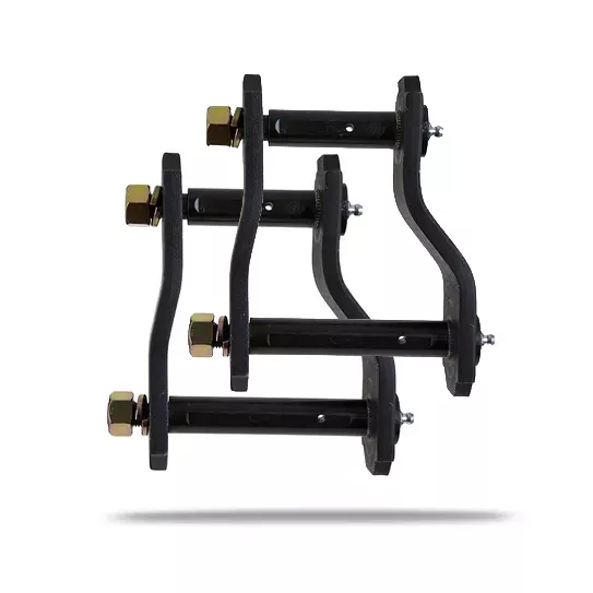Pedders Greasable Shackle Kit Pair With Upper Shackle Bushes Volkswagen Amarok 2.0 Turbo MK2 2023-Onward