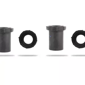 Pedders Rear Rubber Urethane Lower Leaf Spring Shackle Bush Kit Mitsubishi L200 4WD, MJ (T Bar Frt) 1991-1996 - 540042