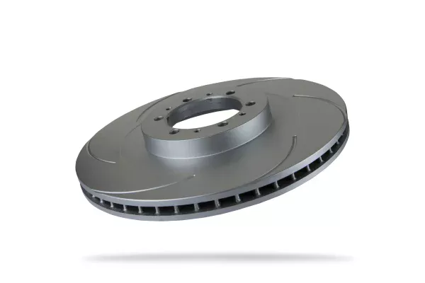 6213050SGL.webp Pedders Front Left 314mm Slotted Geomet Coated Brake Rotor Mitsubishi L200 4WD, K74 1996-2006