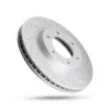 Pedders Front Right Slotted and Dimpled Geomet Coated Brake Rotor Ford Ranger P703 2.0 2023-Onward