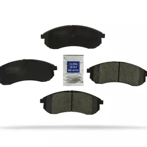 Pedders Front Ceramic Brake Pads Mitsubishi L200 4WD, K74 1996-2006