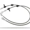 Pedders Front Extended Braided Brake Hose Kit Mitsubishi L200 4WD, MR 2018-Onward