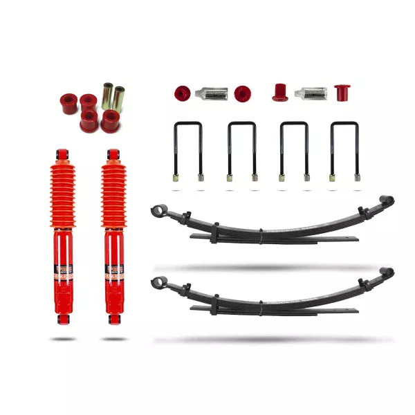 Pedders Extra Heavy Duty Load Carrying and Towing Suspension Kit Min 400kg Payload Mitsubishi L200 4WD, MN ML B40 2006-2015