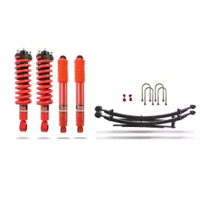 Pedders Extra Heavy Duty Load Carrying and Towing Suspension Kit With Assembled Struts For Min 350kg Rear Payload Ford Ranger PX MK3, 4WD 2.0 Model ONLY 2019-2022