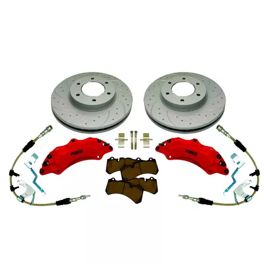 Pedders eXtreme Brake Kit Volkswagen Amarok 3.0lt 6cyl TD MK2 2023-Onward