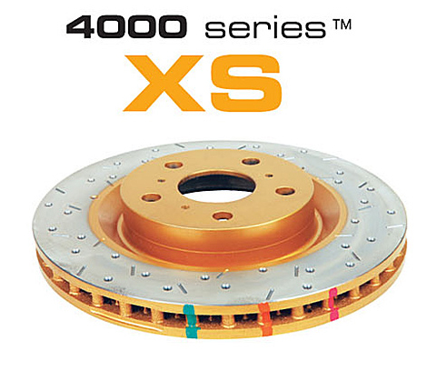 4000XS.jpg DBA 4000 Series Cross-Drilled & Slotted Front Brake Disc 294mm for Mazda RX7 FD1