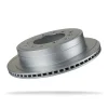 Pedders 312mm Rear Right Slotted Geomet Coated Rotor Toyota Land Cruiser 120 series, LC3 LC5, KDJ120, KZJ120, RZJ120 & GRJ12 2002-2009