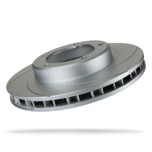 6207280SGR.webp Pedders Front Right Slotted Geomet Coated Rotor Toyota Land Cruiser 100 Series, FZJ105 & HZJ105 1998-2007