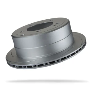 6208320SGL.webp Pedders Rear Left Slotted Geomet Coated Rotor Toyota Land Cruiser 100 Series, FZJ105 & HZJ105 1998-2007