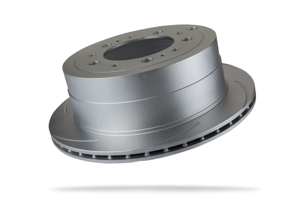 Pedders Rear Left Slotted Geomet Coated Brake Rotor Toyota Landcruiser 100 Series, HD, FZJ & UZJ100 IFS 1998-2007