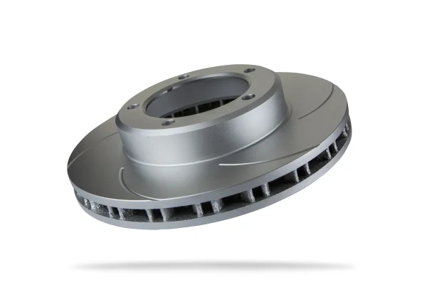 Pedders Front Right Slotted Geomet Coated Brake Rotor Toyota Landcruiser 100 Series, HD, FZJ & UZJ100 IFS 1998-2007