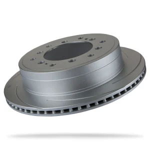 Pedders Rear Right Slotted Geomet Coated Brake Rotor Toyota Land Cruiser 150 series, GDJ150R 2015-Onward