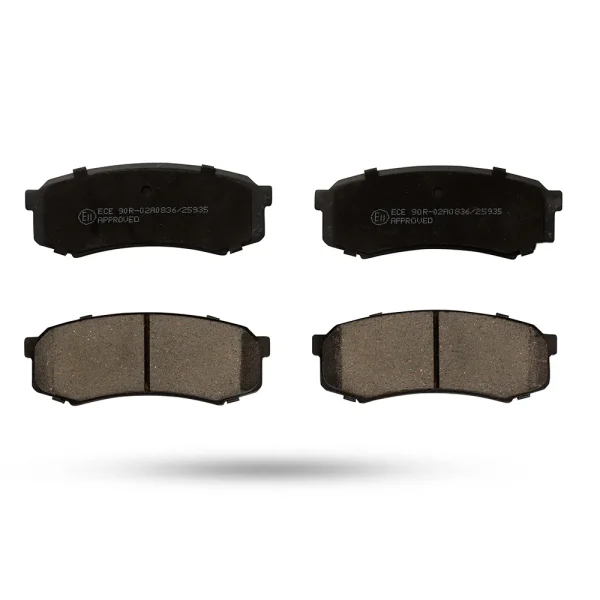 Pedders Rear Brake Pads Toyota Land Cruiser 120 series, LC3 LC5, KDJ120, KZJ120, RZJ120 & GRJ12 2002-2009