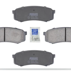 6820428.webp Pedders Rear Kevlar Ceramic Brake Pads Toyota Land Cruiser 120 series, LC3 LC5, KDJ120, KZJ120, RZJ120 & GRJ12 2002-2009