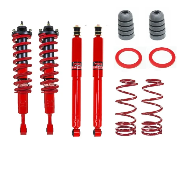 Pedders Comfort Air Suspension Conversion Kit with Fully Assembled Front Struts Toyota Land Cruiser 120 series, LC3 LC5, KDJ120, KZJ120, RZJ120 & GRJ12 2002-2009