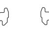 DBA Street Series Ceramic Rear Brake Pad Set 123.2 x 44.9 x 16.1mm for BMW 5 Series (E34) 518 / BMW 5 Series (E34) 520 & More