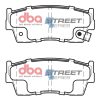 DBA Street Series Ceramic Front Brake Pad Set 103.5 x 43.5 x 14.5mm for Santana S410 / Santana S413 & More