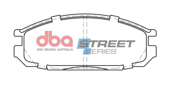 DBA Street Series Ceramic Rear Brake Pad Set for Nissan Patrol Y60