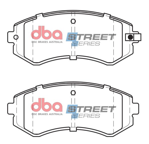 DB1148SS.jpg DBA Street Series Ceramic Rear Brake Pad Set for Nissan Patrol Y61
