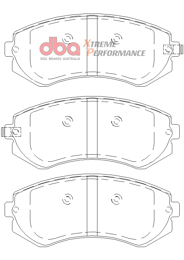 DBA 4000 Series T3 Slotted Rear Disc & Xtreme Performance Pad Kit 315mm for Nissan Patrol Y61