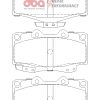 DBA Xtreme Performance Front Brake Pad Set 119 x 74+67.5 x 15mm for Toyota 4 Runner LN130 / Toyota 4 Runner VZN185 & More