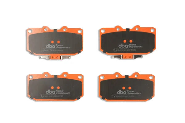 DBA Xtreme Performance Front Brake Pad Set 119 x 74+67.5 x 15mm for Toyota 4 Runner LN130 / Toyota 4 Runner VZN185 & More