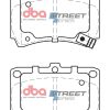 DBA Street Series Ceramic Front Brake Pad Set 91.6 x 64.2 x 14.0mm for Mazda 323 / Mazda 323 Estate / Sao Penza