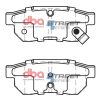 DBA Street Series Ceramic Rear Brake Pad Set 88.9 x 35.0 x 12.9mm for Honda City / Honda Civic (5th Gen) EG5 & More