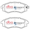 DB1167SS.jpg DBA Street Series Ceramic Front Brake Pad Set 137.2 x 54.2 x 16.4mm for Daewoo Korando / Daewoo Musso & More