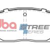 DBA Street Series Ceramic Front Brake Pad Set for Mazda MX5 (Mk1) (NA)