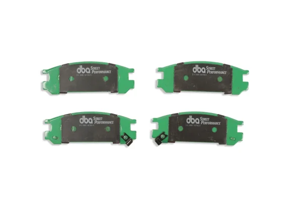 DBA Street Performance Rear Brake Pad Set 107.7 x 38.7 x 14.8mm for Subaru Impreza / Subaru Legacy BC5 & More